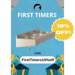 Triple Station Industrial Hand Wash Sink-BSNK3