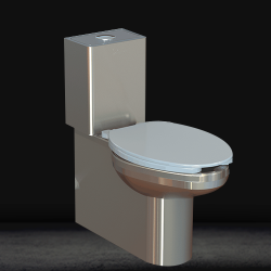 Stainless Steel Toilet with water tank