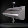 Stainless steel trought urinal for three users